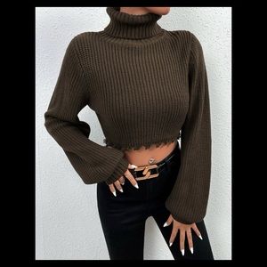 Shein Crop Top Sweater